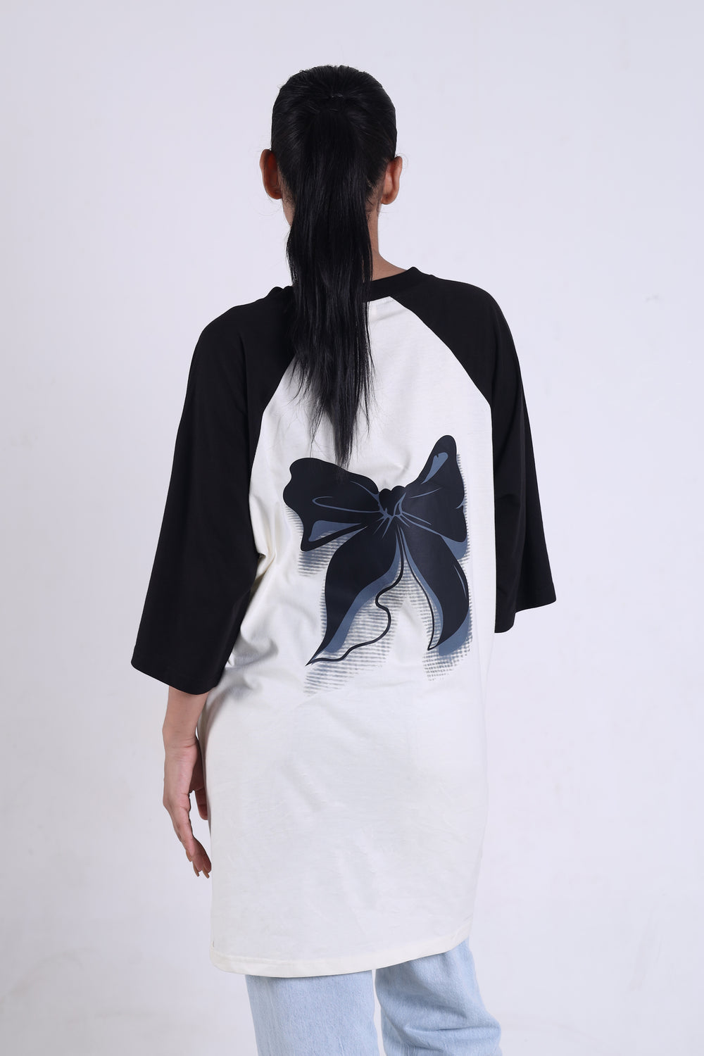 Women Oversized T-Shirt - Relaxed-fit | Butterfly