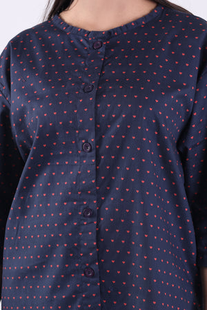 Women's Cotton Sleepwear-Little Heart