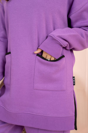 Women's Loungewear Co-Ord Set - Purple