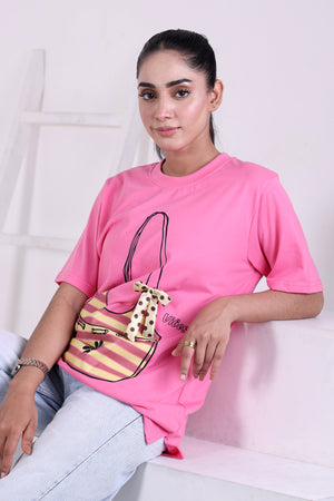 Women T-shirt- Relaxed-fit | Shopping Time