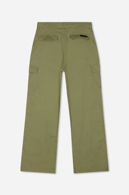 Women's Cargo Pants Sage Green Belt loops Cargo Trousers