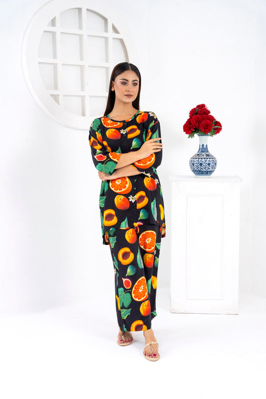 Women's Sleepwear Suit - Fruitfull Valley