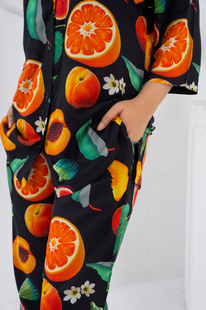 Women's Sleepwear Suit - Fruitfull Valley