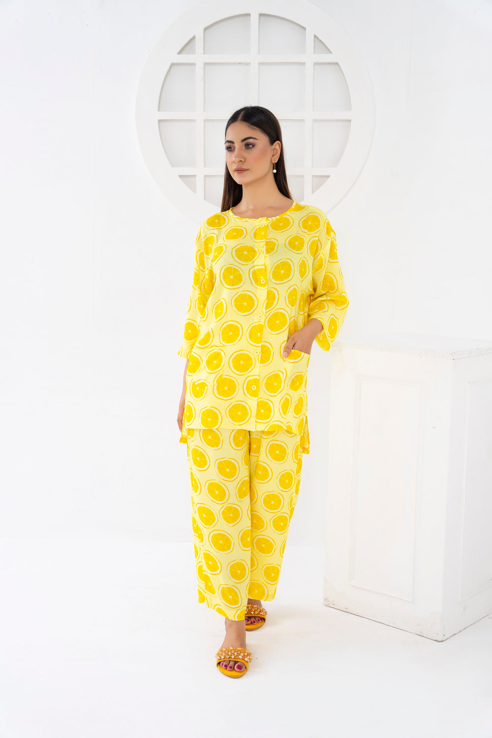 Women's Sleepwear-Fresh Lime