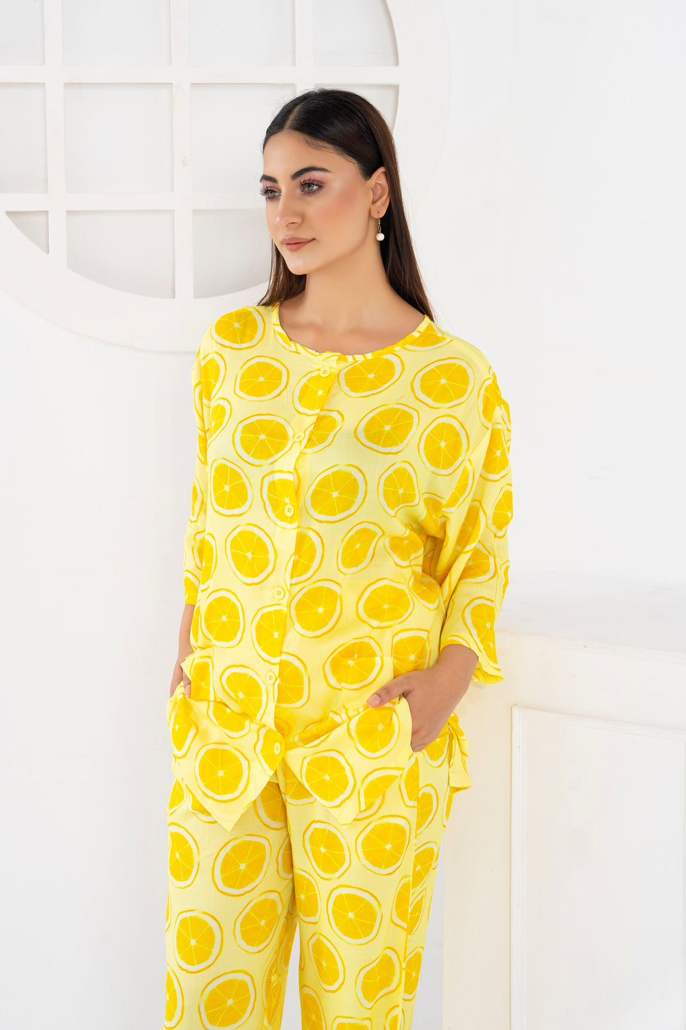 Women's Sleepwear-Fresh Lime