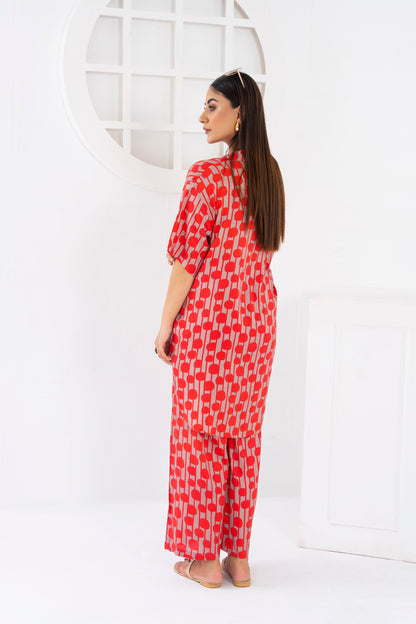 Woman's Fashion Suit - Polka Dot