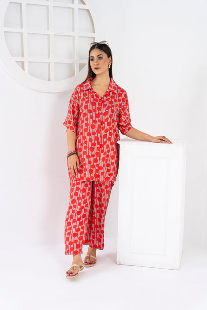 Woman's Fashion Suit - Polka Dot