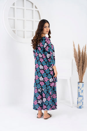 Women's Classic Loungewear Wear-Black Bloom