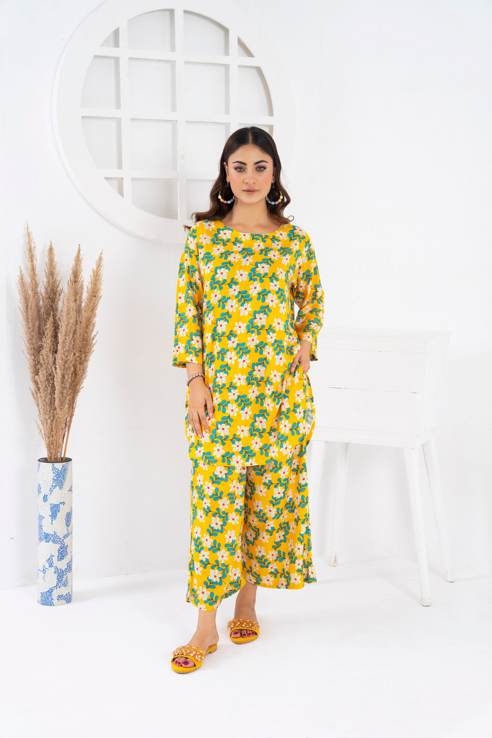 Women's Classic Loungewear Wear-Sun Flower