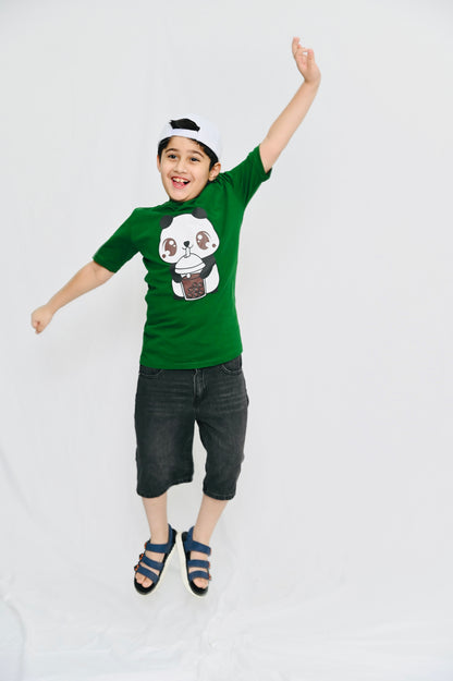 Kids t -shirt _Hello Panda