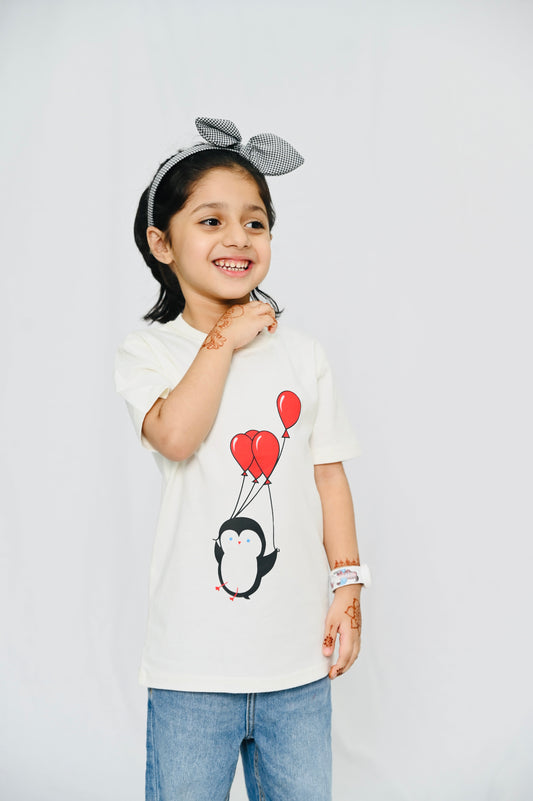 Kids t -shirt _Penguin