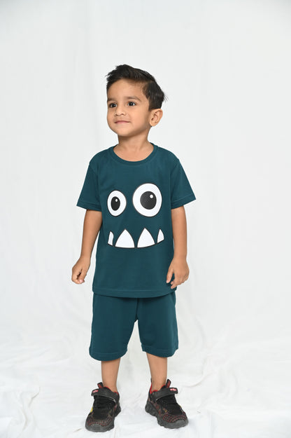 Kids shirt  & short Set - Zink