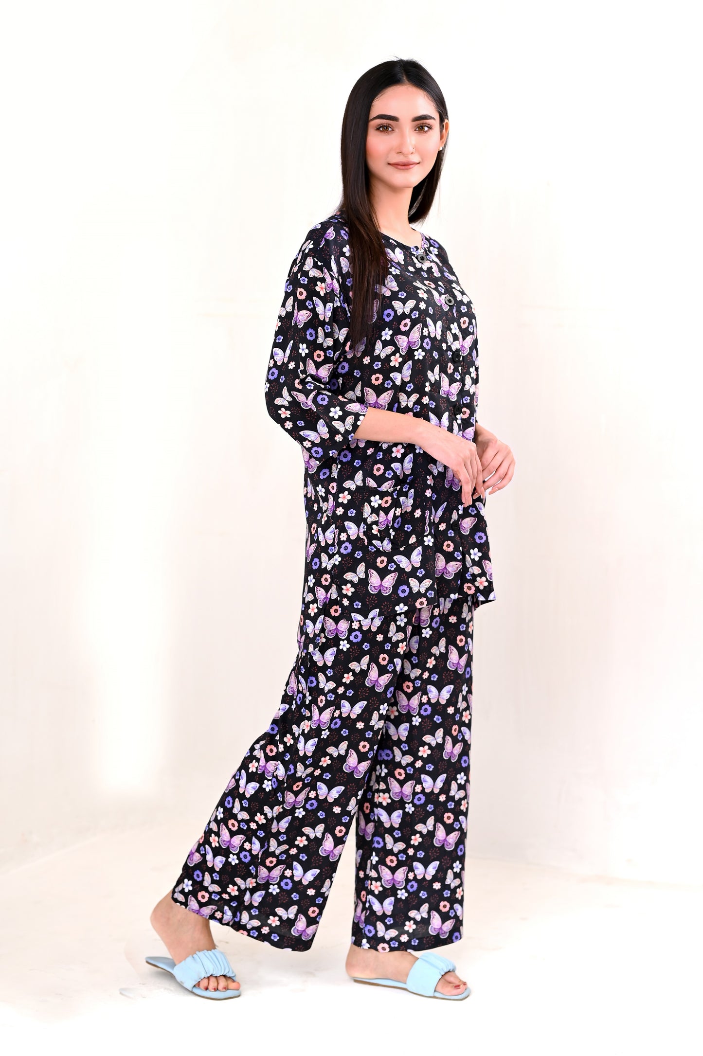 Women's Sleepwear Suit - Butterfly