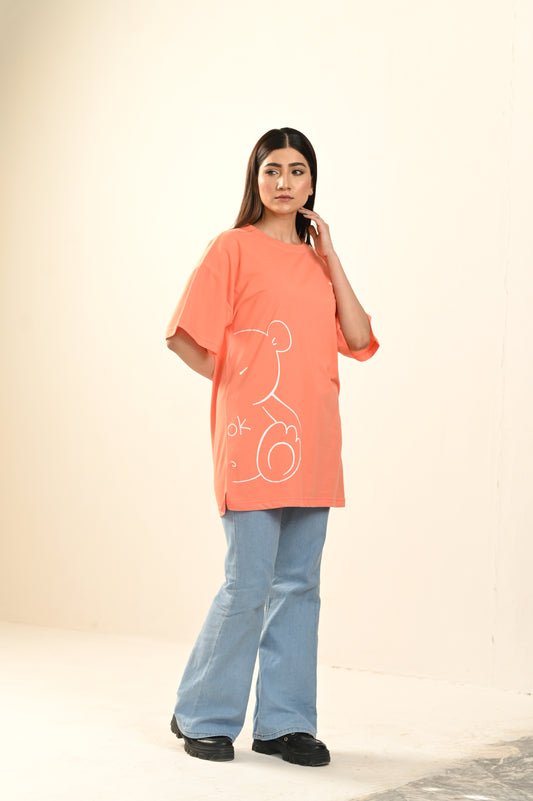 Women Oversized - T-Shirt - Be what you wear