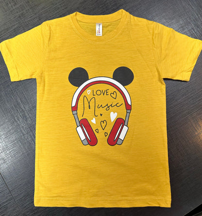 Kids t -shirt _Love Music