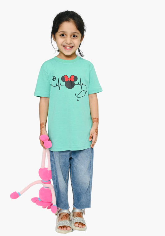 kids t -shirt- Micky Heartbeat