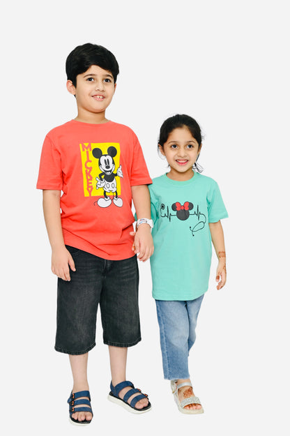 kids t -shirt- Micky Heartbeat