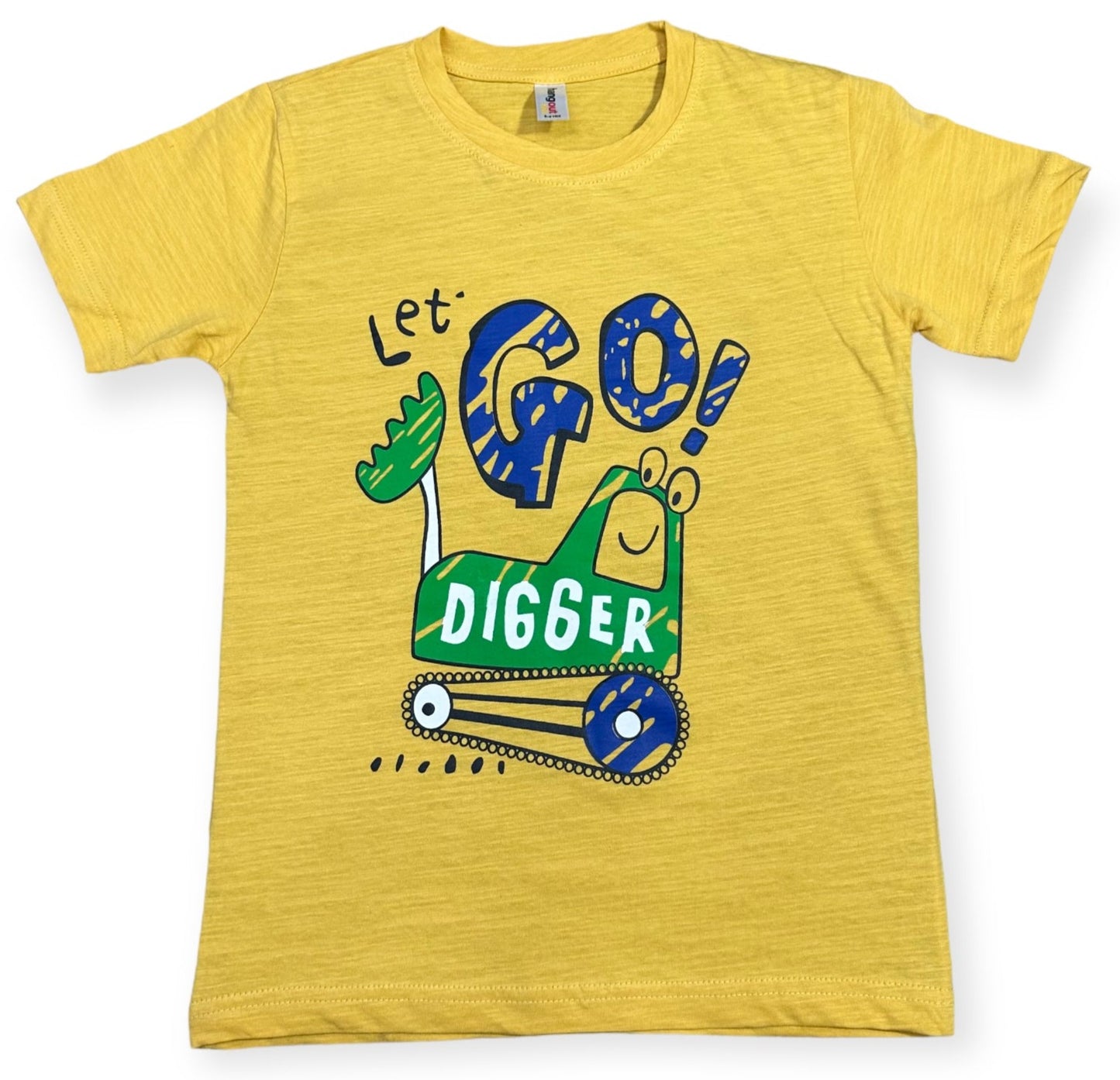 Kids t -shirt_Let's go Digger