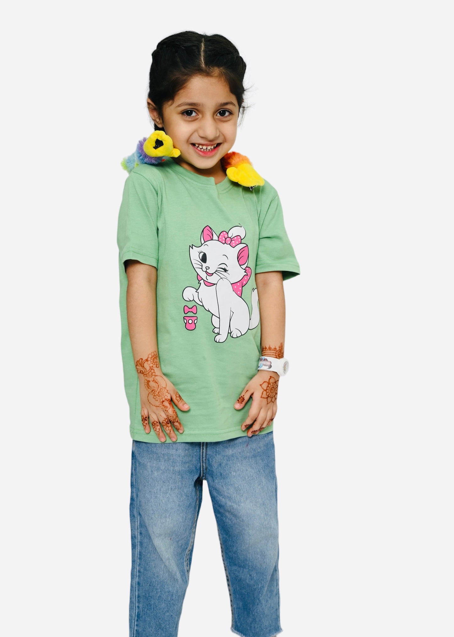 Kids t -shirt_ kitty