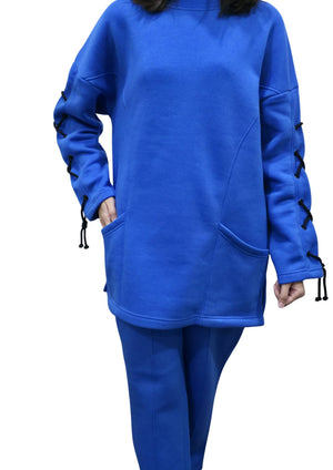 Women Loungewear| Co-Ord Set - Royal Blue