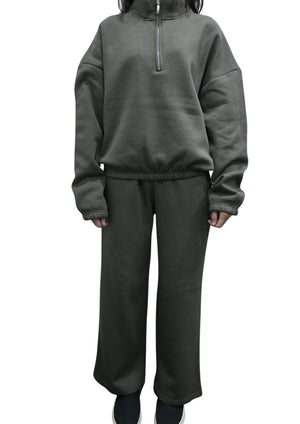 Women Track Suit | Olive Green