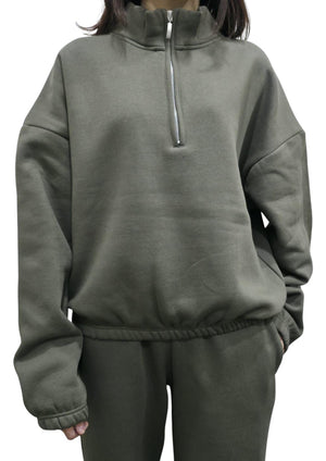 Women Track Suit | Olive Green