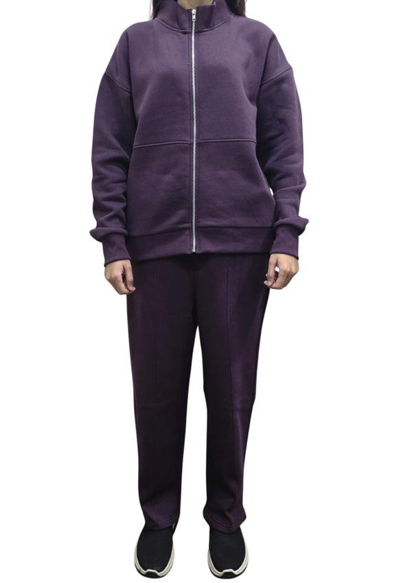 Women Loungewear | Co-Ord Set - Plum