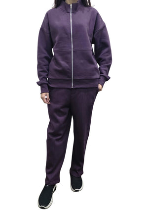Women Loungewear | Co-Ord Set - Plum
