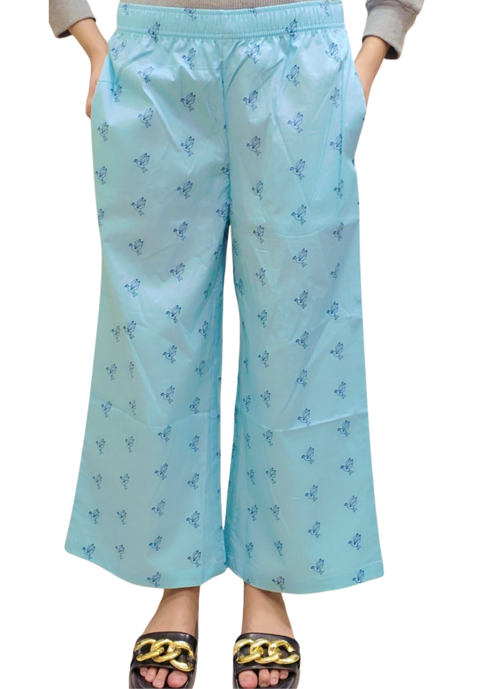 Loungewear Wide-Leg Pajama- The Bird