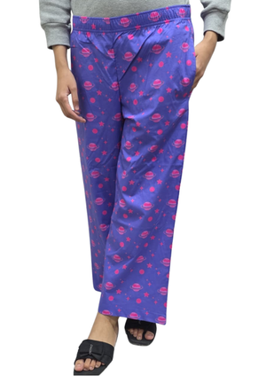 Loungewear Wide-Leg Pajama- The Space