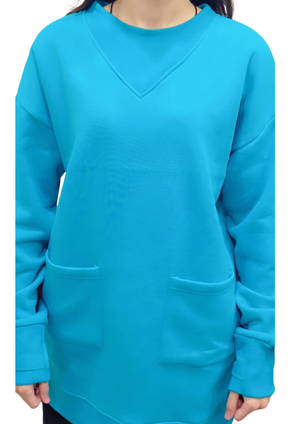 Women Loungewear | Co-Ord Set |Aqua Blue