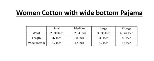 Women Goodnight  Wide Bottom Pajama - Purple Box