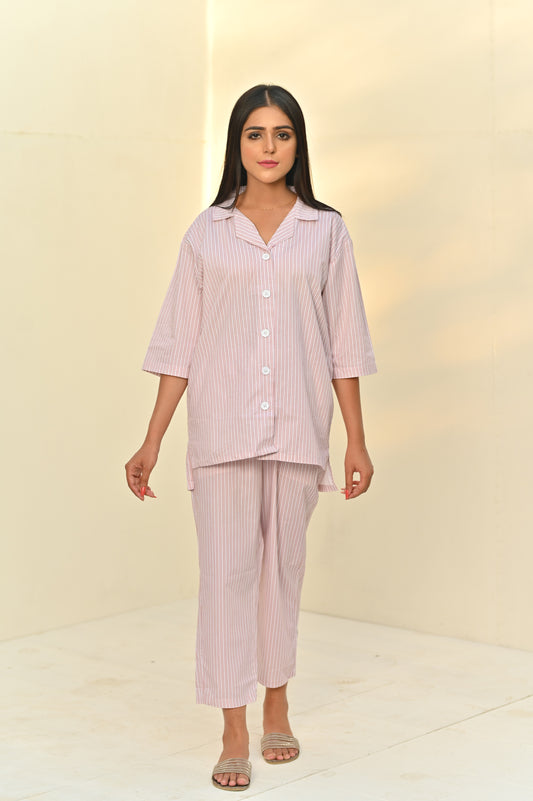 Women's Sleepwear Suit - Double Stripes