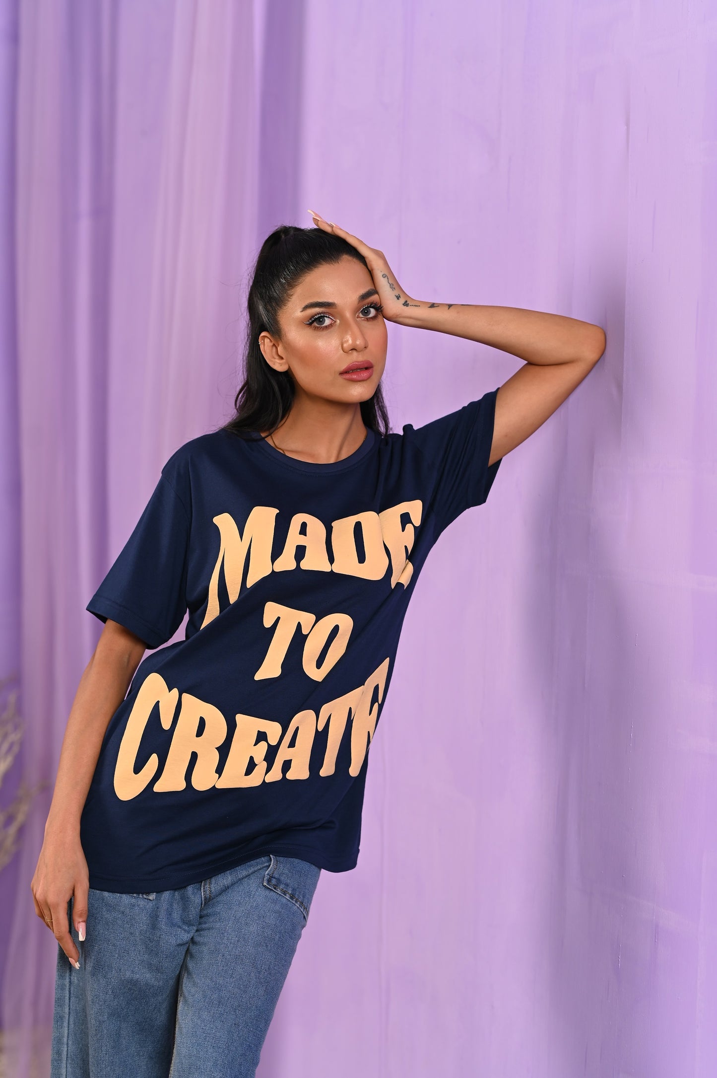 Women's Basic- T-Shirt -Made to Create