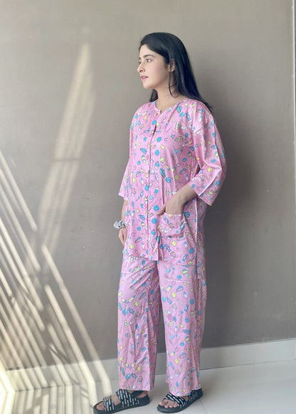 Women's Sleepwear Suit - Candy